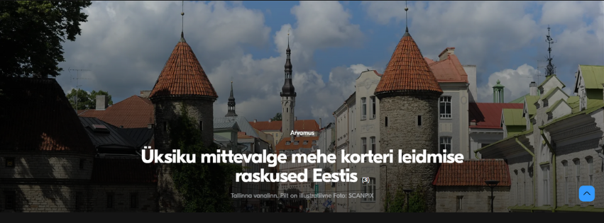 Life in estonia, Estonia, Move to estonia
