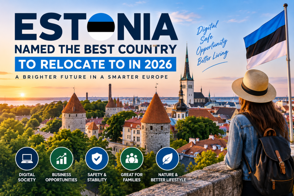 Estonia Named the Best Country to Relocate to in 2026 2 Life In Estonia, Estonia, Moving to Estonia, Dating in Estonia